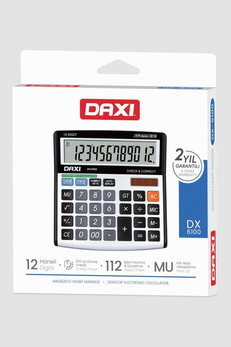 Daxi DX-6100 12 Haneli Hesap Makinesi