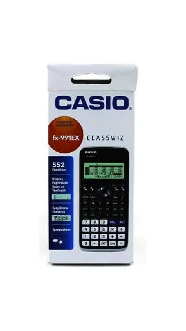 Casio FX-991EX 552 Fonksiyon Bilimsel Hesap Makinesi
