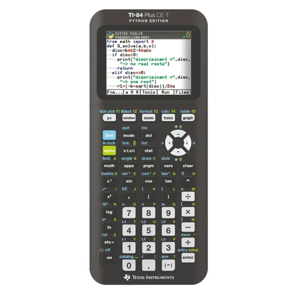 Texas Instruments TI-84 PLUS CE-T Python Edition Grafik Bilimsel Hesap Makinesi