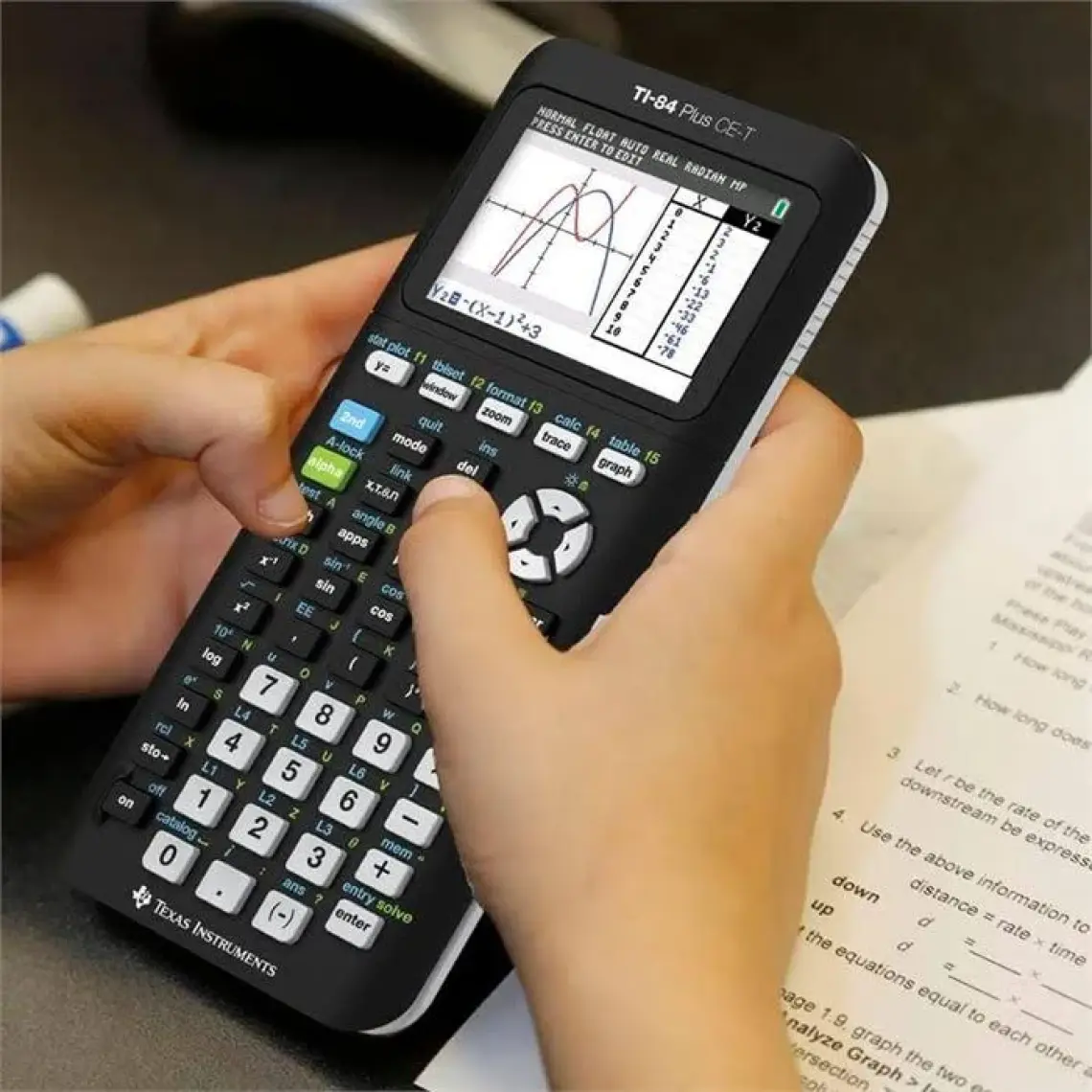 Texas Instruments TI-84 PLUS CE-T Python Edition Grafik Bilimsel Hesap Makinesi