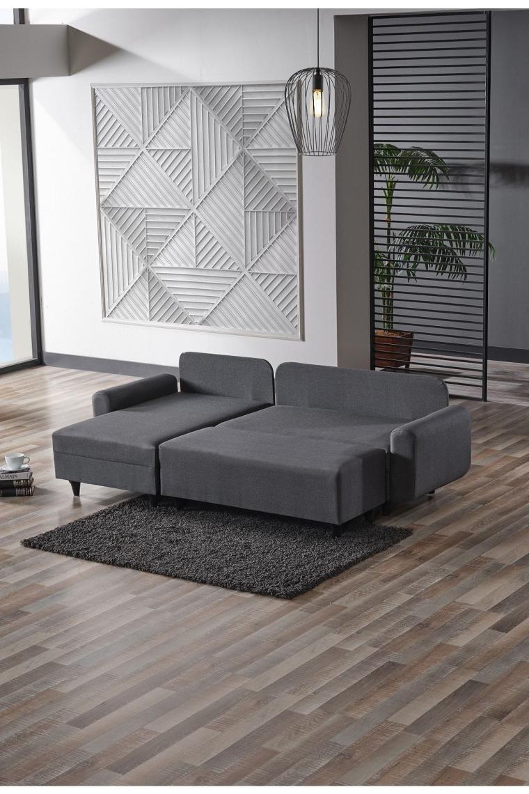 Corner Flavia Köşe Takımı Puflu
