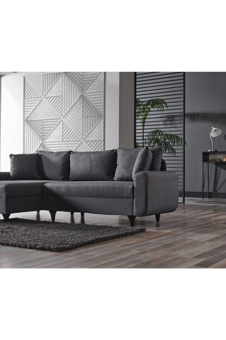 Corner Flavia Köşe Takımı Puflu