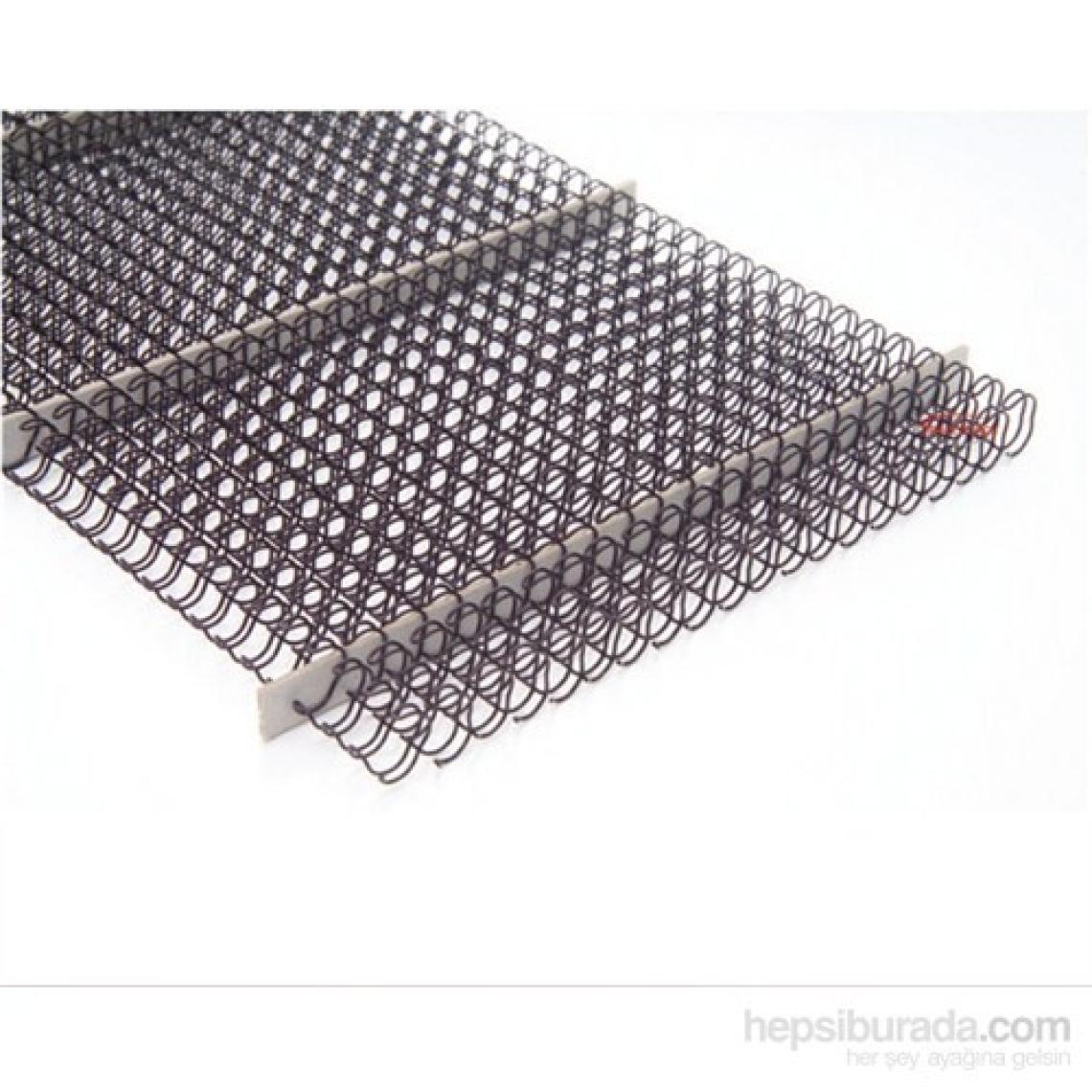 Office Force 9/16'' Gümüş 3:1'' (inç) A4 34 Loop Kutu Tel Spiral 100'lü