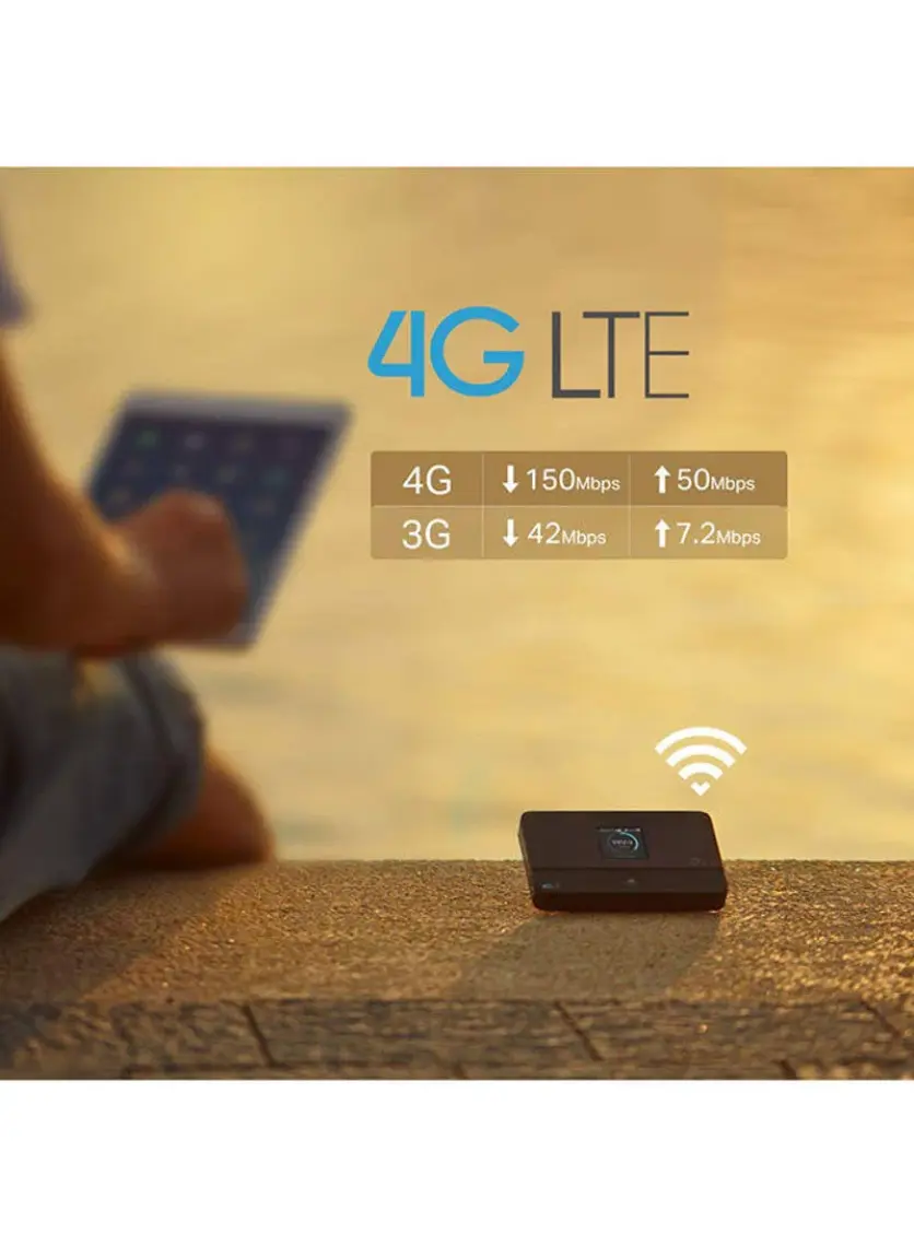 TP-Link M7350 | 4G Taşınabilir Mobil LTE Modem | 150 Mbps Hız | 10 Cihaza Kadar Bağlantı | 2000 mAh Batarya | Kolay Kurulum | Mobil Uygulama Desteği | Tüm Servis Sağlayıcılar ile Uyumludur