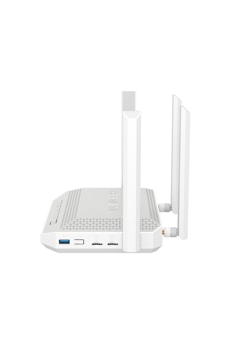 Keenetic Hopper 4g+ AX3000 Wi-Fi Mesh Fiber Router, Sim Kart Destekli 3g/4g/lte Modem, Cat.6, 5X1GBIT/S, 2xsım Slot, USB 3.0 KN-2312