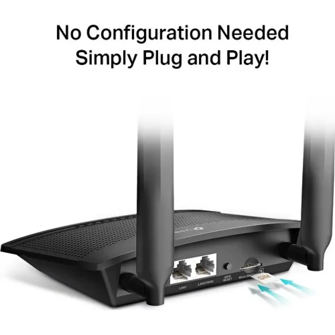 TP-Link TL-MR100, 300 Mbps Wireless N 4G LTE Router