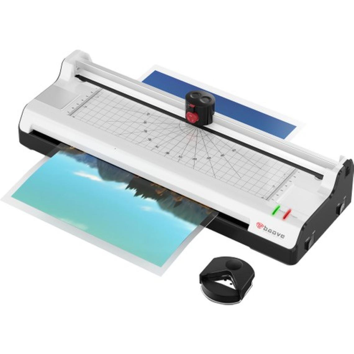 Baove OCW380 A3 Laminasyon Makinesi ve Kağıt Kesme Makinesi + 10 Pvc Film