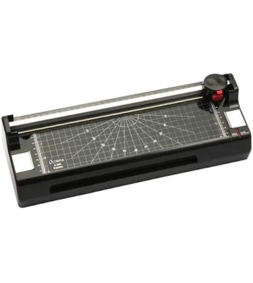 Olympia A240 A4 Kağıt Kesme Makinesi Ve Laminasyon Makinesi + 15 PVC FİLMİ