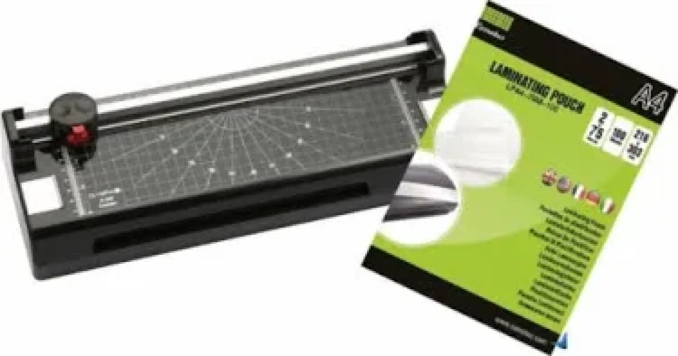 Olympia A240 A4 Kağıt Kesme Makinesi Ve Laminasyon Makinesi + 15 PVC FİLMİ