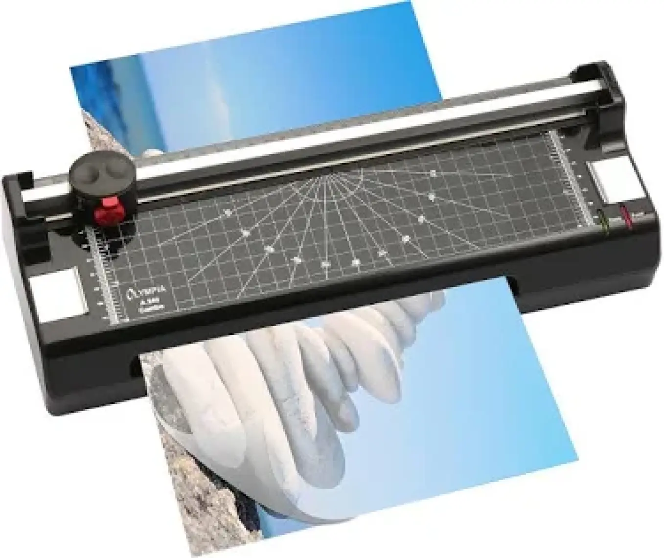 Olympia A240 A4 Kağıt Kesme Makinesi Ve Laminasyon Makinesi + 15 PVC FİLMİ