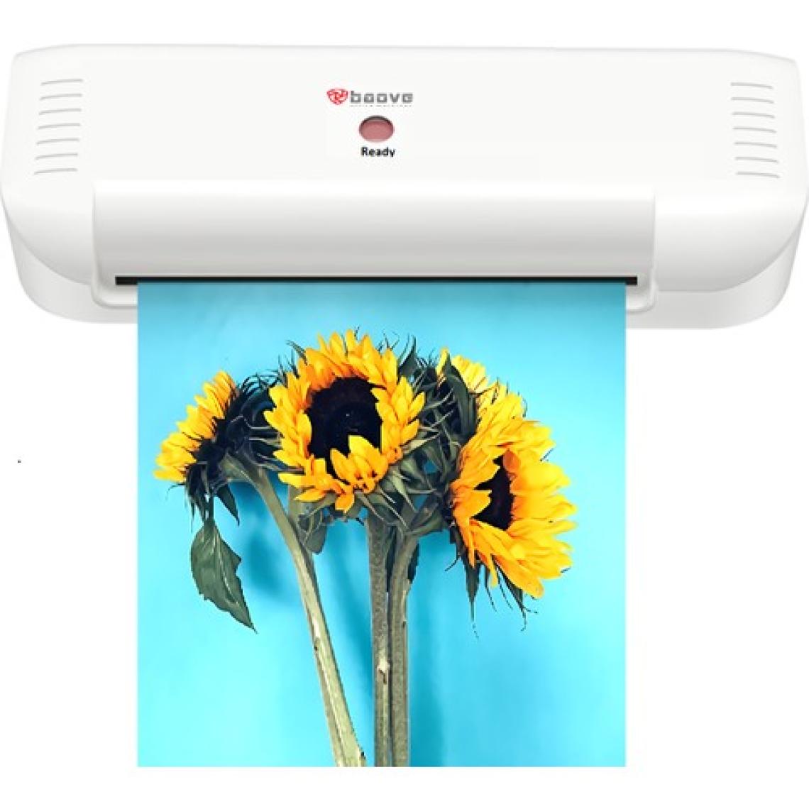 Baove OCW140 A4 Laminasyon Makinesi, Laminasyon Pvc Filmi Kaplama Makinesi + 10 Pvc Filmi