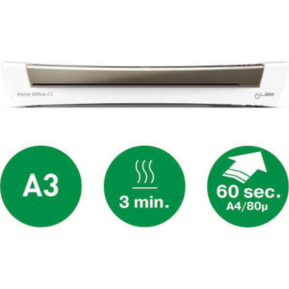 Leitz İlam Home Office A3 7440 Laminasyon Makinası