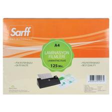 Sarff Laminasyon Filmi 125 Micron A4 100’Lü Kutu