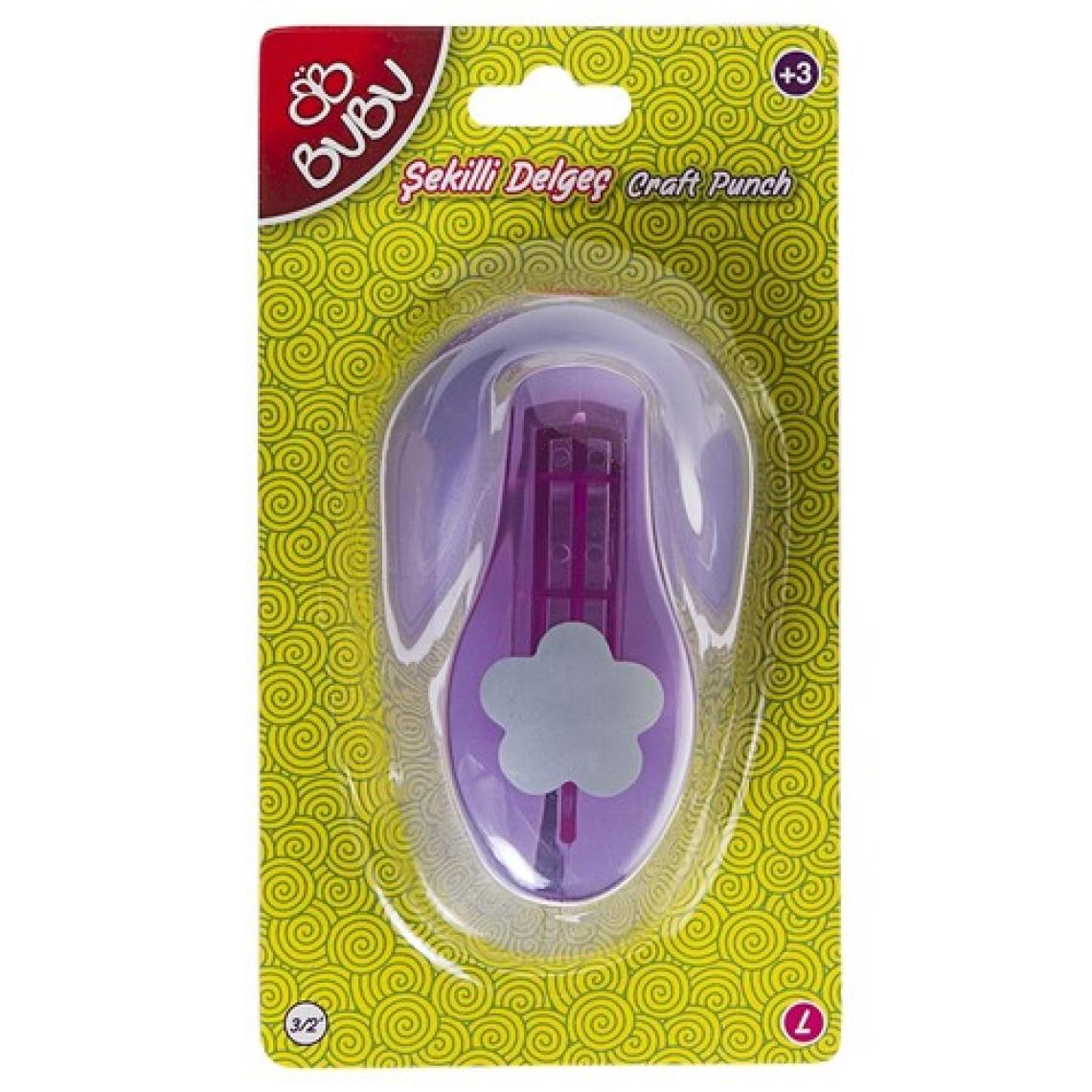 Bu-Bu Şekilli Eva Ve Kağıt Delgeç Çiçek 3/2 Xl BUBU-DE0007