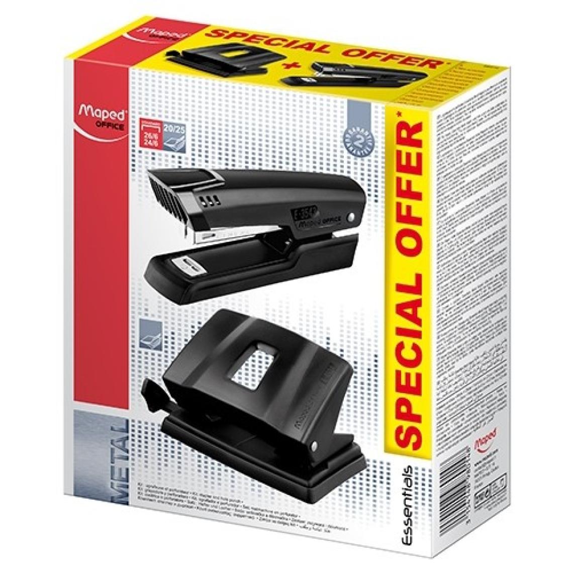 Maped Zımba+Delgeç Essentıals Metal 898014