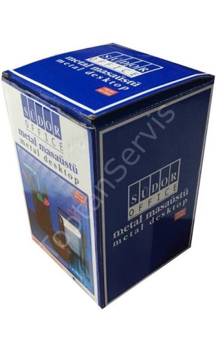 Südor Metal Masa Üstü Tel Set 3 Lü - Siyah - Tk01