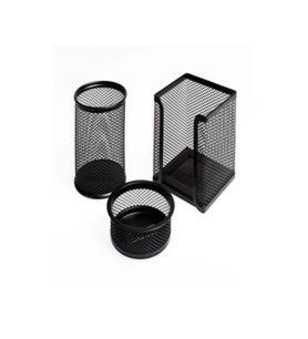 Südor Metal Masa Üstü Tel Set 3 Lü - Siyah - Tk01