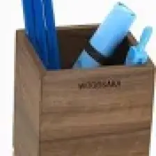Woodsaka Meru Ahşap Kalemlik - Masaüstü Düzenleyici
