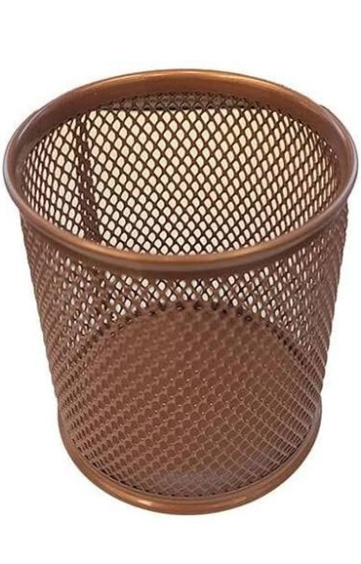 Drt Metal Perfore Silindir Kalemlik Rose Gold