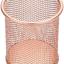 Drt Metal Perfore Silindir Kalemlik Rose Gold