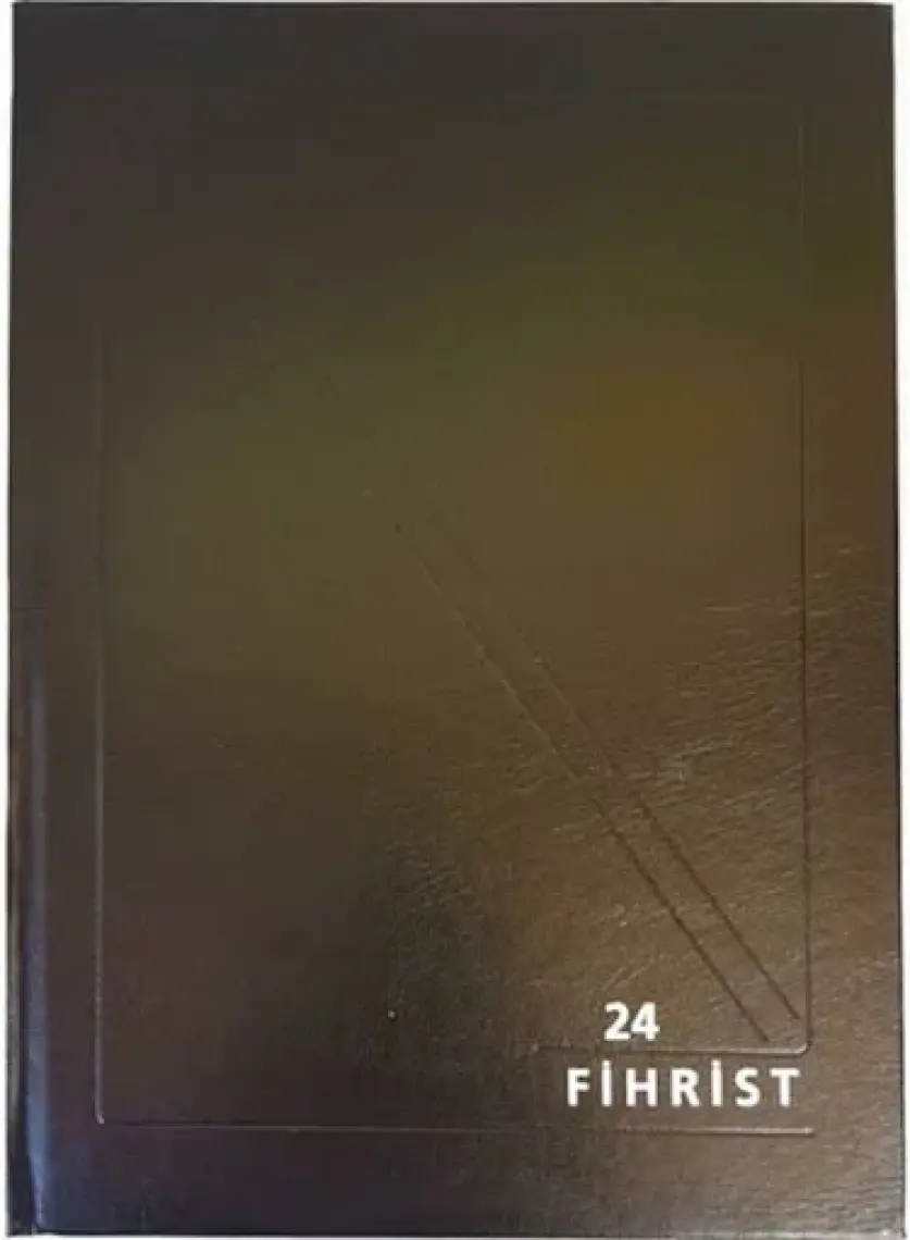 Gürpaş Ticari Fihrist 24'lü 20X28 Cilt Bezli Siyah