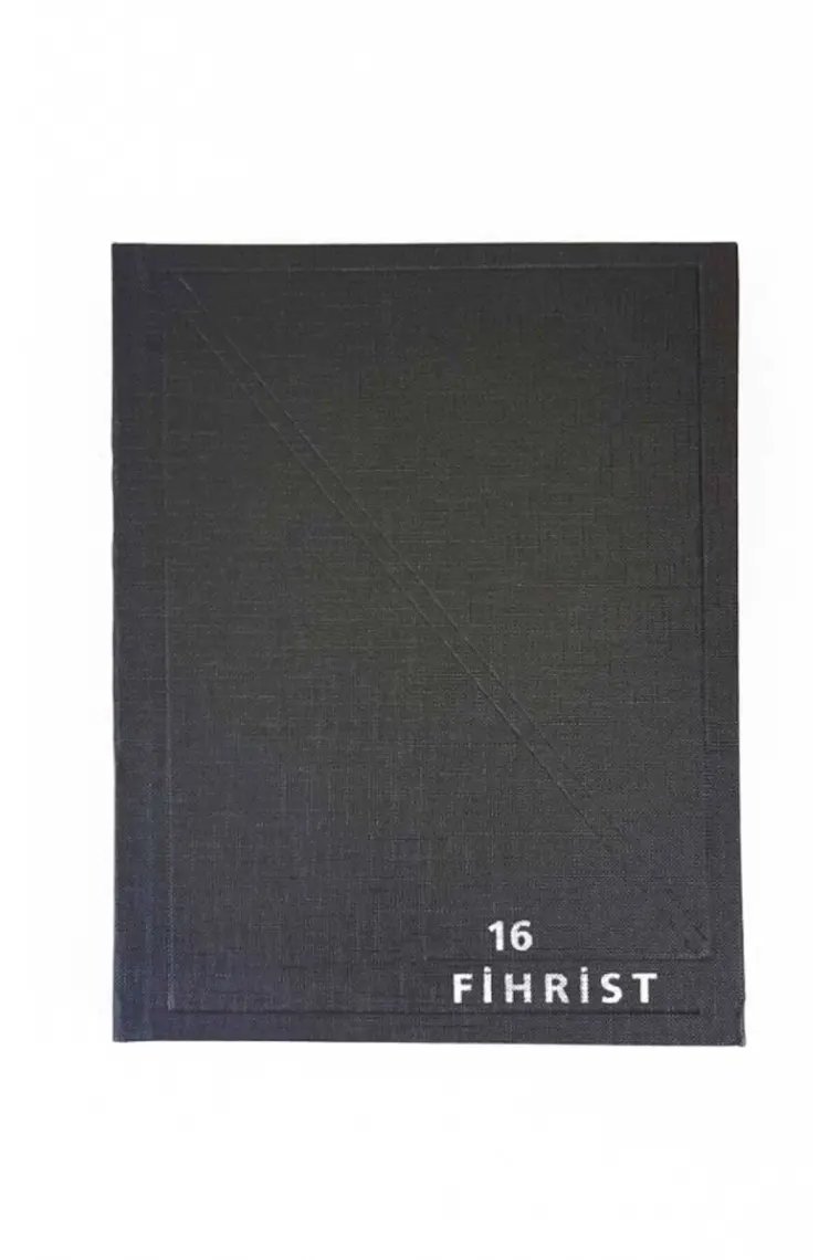 Gürpaş Ticari Fihrist 16'lı 17X24 Cilt Bezli Siyah