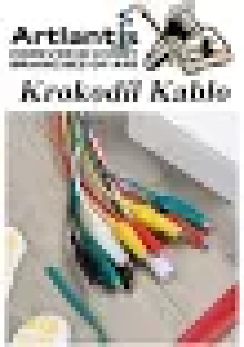 Artlantis Krokodil Kablo 52 cm 10 Lu 1 Paket Timsah Ağızlı Iki Tarafı Kıskaçlı Kablo Elektrik Deney Kablosu Klipsli