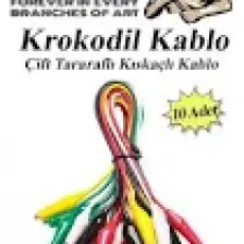 Artlantis Krokodil Kablo 52 cm 10 Lu 1 Paket Timsah Ağızlı Iki Tarafı Kıskaçlı Kablo Elektrik Deney Kablosu Klipsli