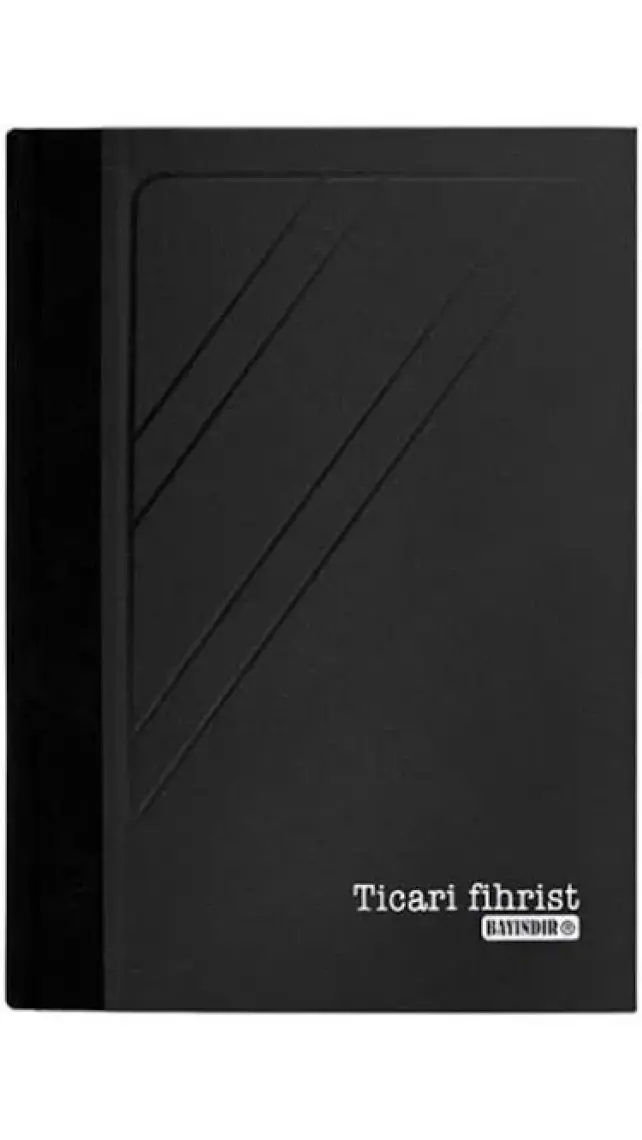 Bayındır 17 X 24 Ticari Fihrist No:2