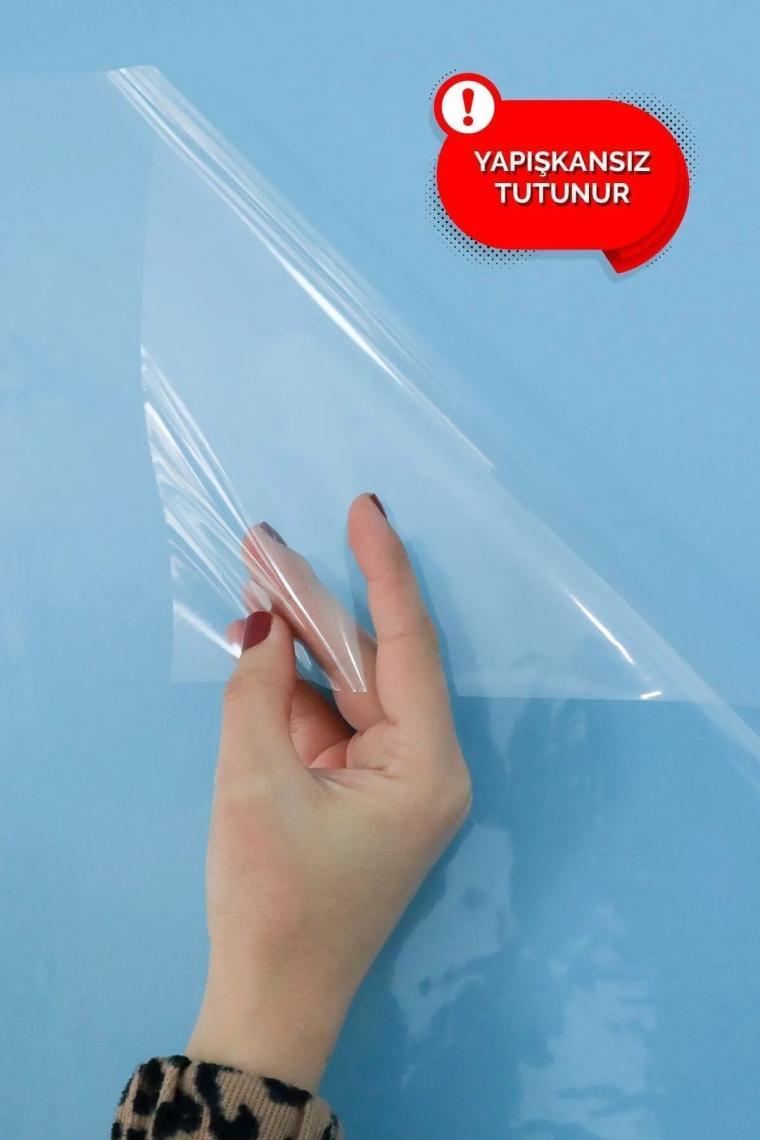 Pi Papers Galaksi Temalı Boy Cetveli - Duvarda Iz Bırakmayan Akıllı Kağıt Sticker, 200 cm Boy Ölçer