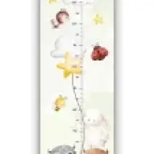 Mert Bebek Bebeğimin Boy Ölçeri , Baykuş Temalı Çocuk Boy Ölçer , Duvar
