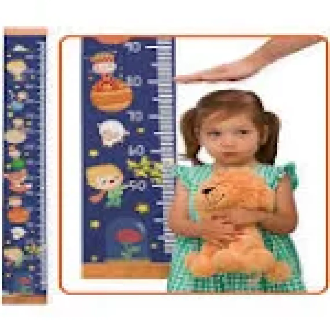 Store Prens Tasarımlı Çocuk Odası Duvar Boy Ölçüm Cetveli