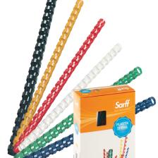 Sarff Bind Plastik Spiral 20mm  Beyaz