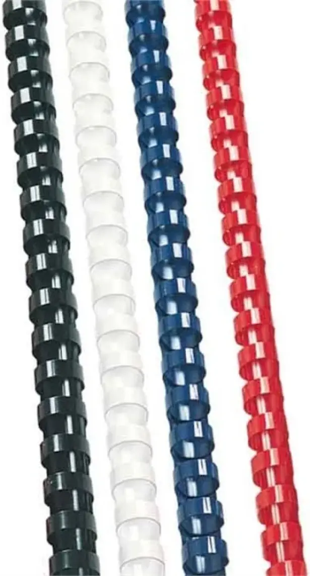 Sarff Bind Plastik Spiral 12mm Beyaz