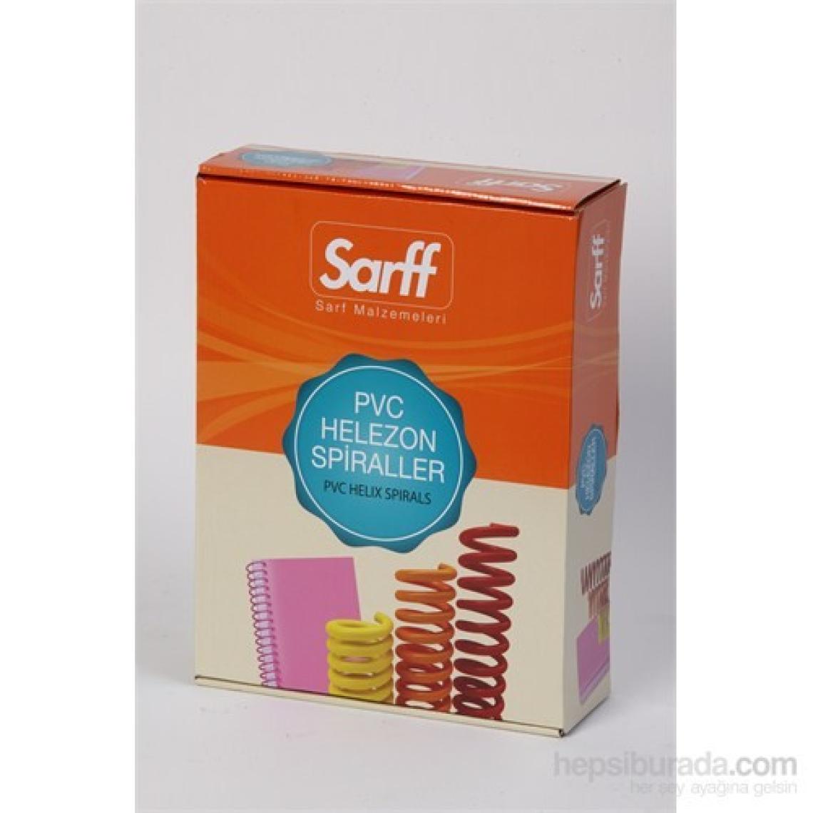 Sarff 12 mm Pvc Helezon Spiral Şeffaf (4:1)  100 adet 15210019