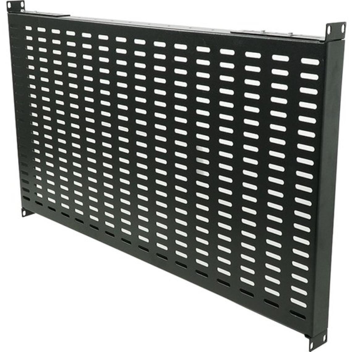 Canovate 19'' Kabinet Rafı Ağır Hizmet Tipi Sabit D=600MM Siyah