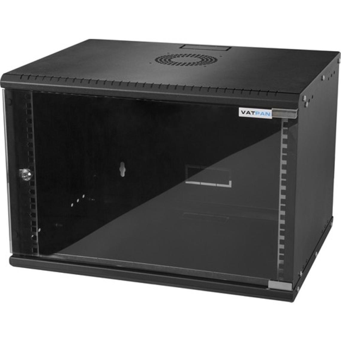 Vatpan 7u 19" 400MM Soft Serisi Duvar Tipi Rack Kabinet