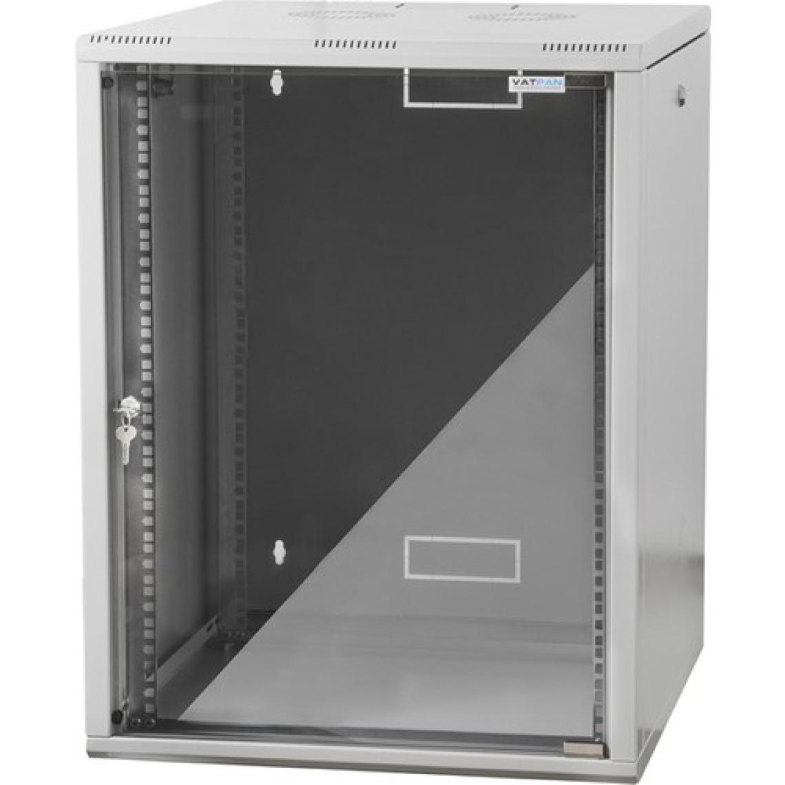 Vatpan 15U 19" 600MM Handy Serisi Duvar Tipi Rack Kabinet Beyaz