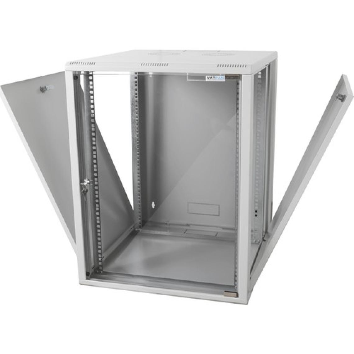 Vatpan 15U 19" 600MM Handy Serisi Duvar Tipi Rack Kabinet Beyaz