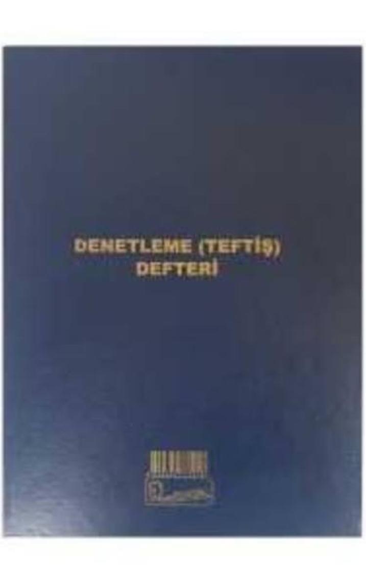 Kocaoluk Denetleme(teftiş) Defteri
