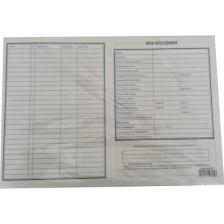 Turuncu Kira Sözleşmesi Kontratı 28X40Cm 100'Lü Paket