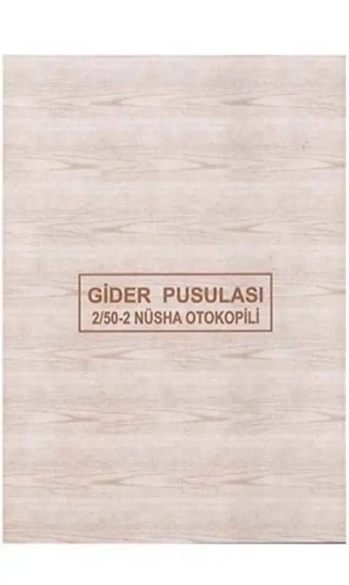 Özkan Gider Pusulası Otokopili 2 Nüsha