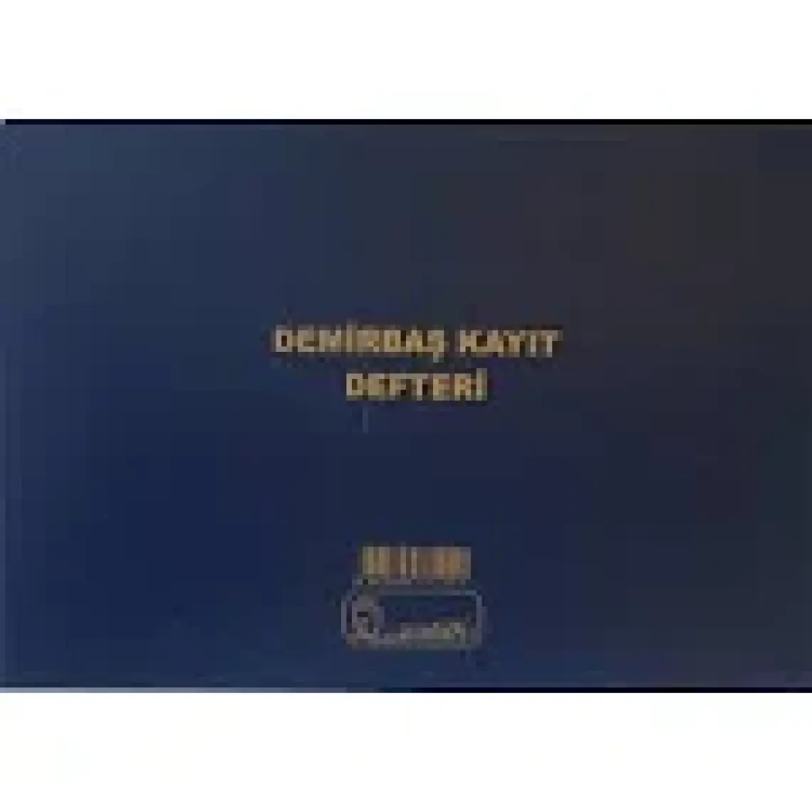 Kocaoluk Demirbaş Ciltli Defter