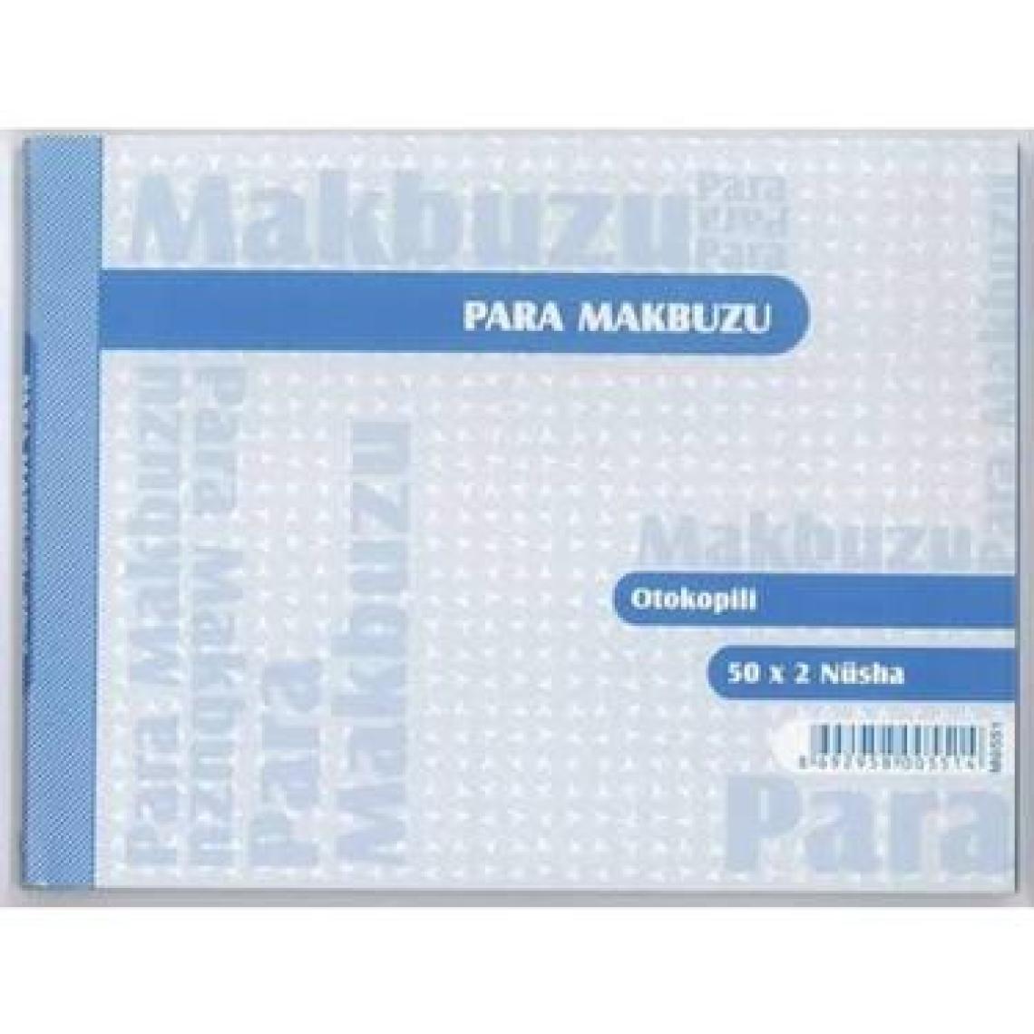 Özkan Para Makbuzu Otokopili 50 x 2 Nusha 12 Adet