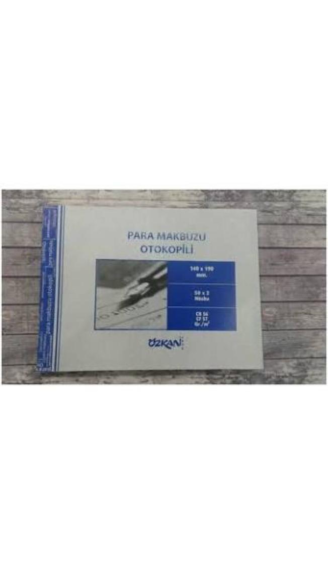 Özkan Para Makbuzu Otokopili 50 x 2 Nusha 12 Adet