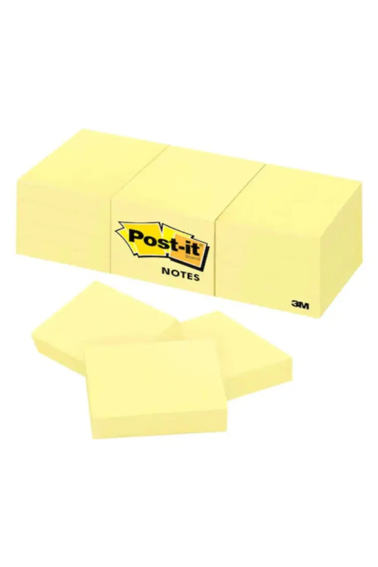 Post-İt Basic Not Sarı 12 X 100 Yaprak 35X48Mm