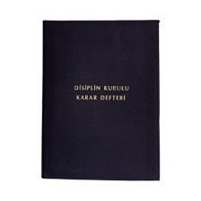 Kocaoluk Disiplin Kurulu Karar Defteri