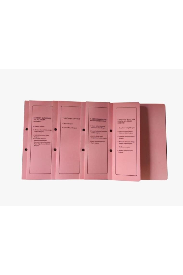 Turuncu Öğretmen Özlük Dosyası 1 Ad Klasör + 8 Ad Karton Dosya
