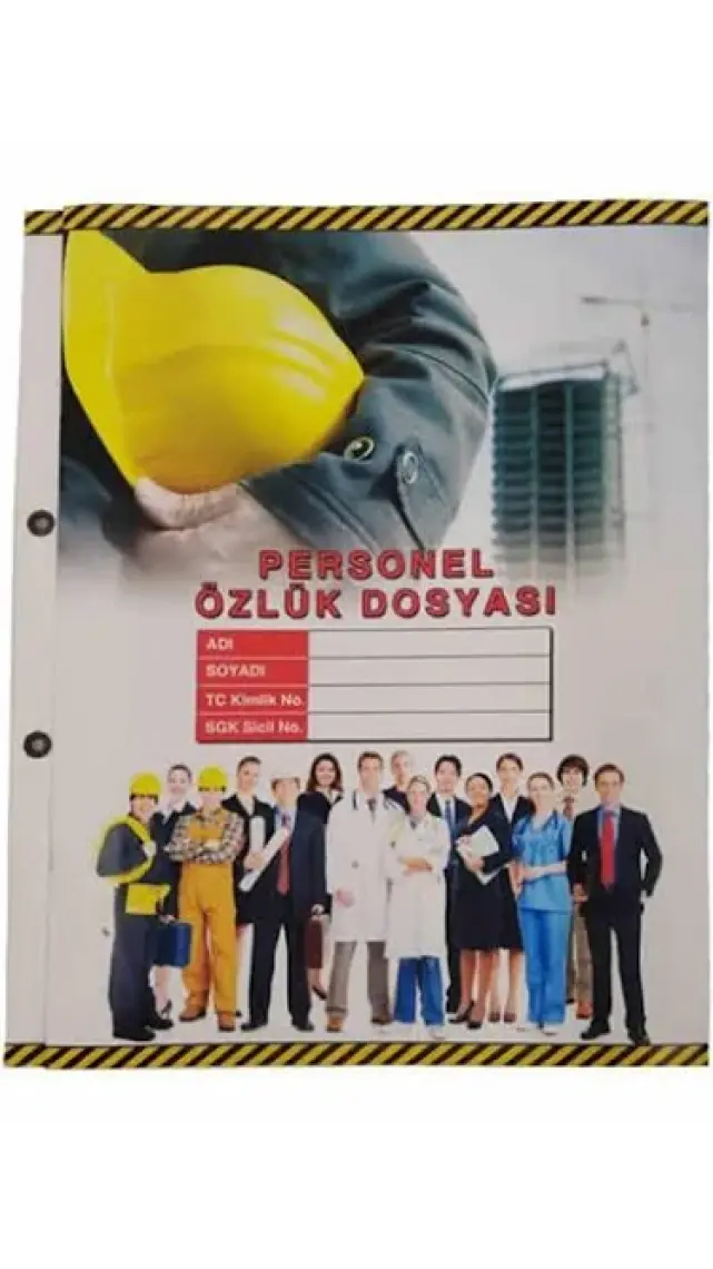 Gürpaş Personel Özlük Dosyası A4 Tekli Kapsüllü