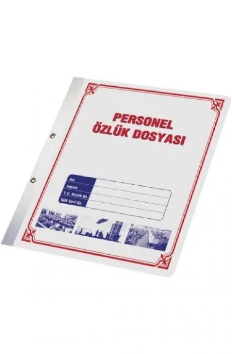 Gürpaş Personel Özlük Dosyası A4 Tekli Kapsüllü
